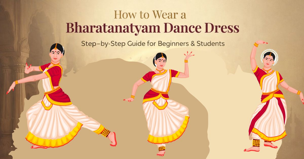 How to Wear a Bharatanatyam Dance Dress
