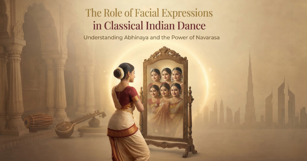 The Role of Facial Expressions in Classical Indian Dance