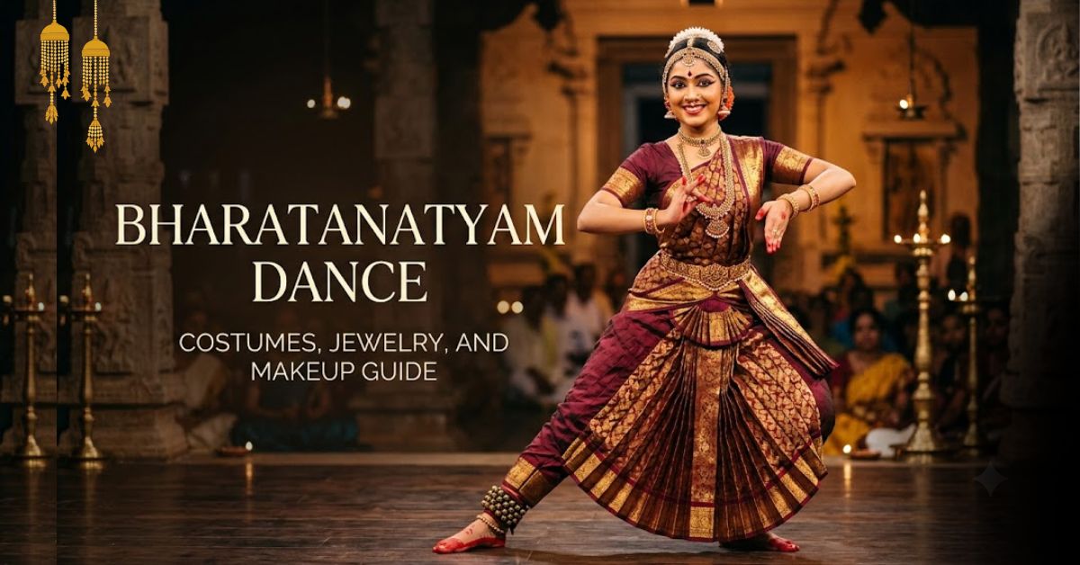 Bharatanatyam Dance Costumes, Jewellery, And Makeup Guide